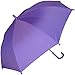 RainStoppers Children's Solid Purple Umbrella