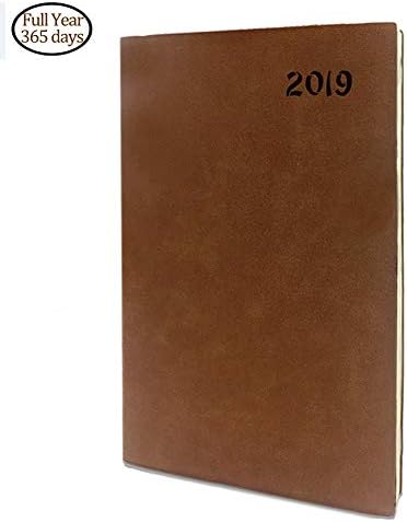 2019 Standard Diary Daily Reminder Monthly and Weekly Planner A5 Size Dated Notebook (January 2019 - December 2019)