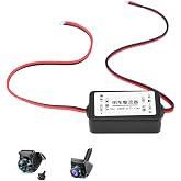 Jansite Backup Camera Rectifier for Germany/American Car Series 12V | 12V DC Power Relay Capacitor Filter Connector for Review Camera/Rear Camera/Reverse Camera