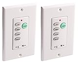 Westinghouse 7787500 Wireless Ceiling Fan and Light Wall Control - 2 Pack
