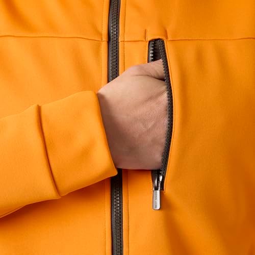 Casaco de Polar Masculino Crew, Laranja Ignite, L
