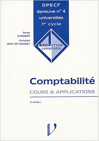 Amazonfr Comptabilité Dpecf N 4 Cours Applications - 