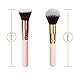IDEMIN Flat top Kabuki Foundation Brush - Makeup Brush for Liuquid, BB Cream, Stippling, Blending, Buffing, Setting Make Up, Blush brush.