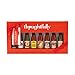 Thoughtfully Gifts, Wild Bunch Hot Sauce Gift Set, 8 Variety Pack, Includes 1.6 Ounce Bottles of Smokey Bourbon Hot Sauce, Pico Picante Hot Sauce, Buffalo Garlic Hot Sauce and Many More Unique Sauces