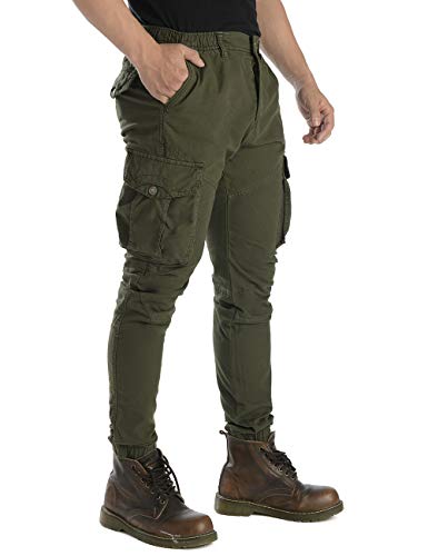 tapered cargo work pants