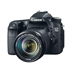 Canon EOS 70D Digital SLR Camera with 18-135mm STM