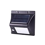 Madage 20 LED Outdoor Solar Lights Wireless Waterproof Solar Motion Sensor Light for Garden, Walkways, Deck Stair, Porch, Fence, Yard, Outside Wall