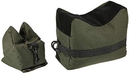AntVam Unfilled Tactical Rear Sniper Shooting Outdoor Target Sports Rest Bag Shotgun Front Stand Hunting Bag Support Sand Bag Shooting Rear Rest Sandbag for Rifles Guns Shooting Video Photography