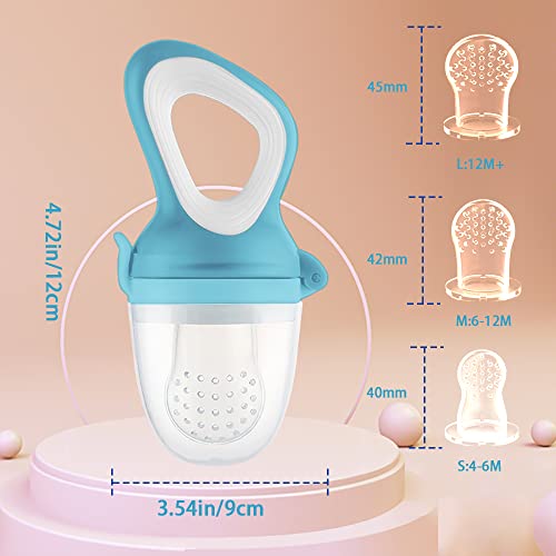 Baby Fruit FeederWeaning Dummy 3Pcs Baby Fruit Feeder Pacifier Fruit