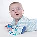 Elephant Teether & Pacifier Clip (Blue)