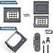 Safety Running Lights for Runner Joggers Running Chest Light High Visibility Reflective Gear Armband for Walking Jogging Super Bright Very Large Adjustable Rechargeable Strong Magnetic Clip (Gray)