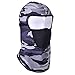 Motocycle Full Face Mask,Crytech Unisex Breathable Balaclava Tactical Full Face Windproof and Dust Uv Sun Protection Cycling Ski Neck Cover Hood for Men Outdoor Hiking Fishing Skiing Usage (Gray)thumb 2
