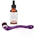 PREMIUM Derma Roller - Cosmetic Needling Instrument for Face and Body, 540 Titanium Microneedles 0.3mm - Effective and Safe Kit w/ Storage Case