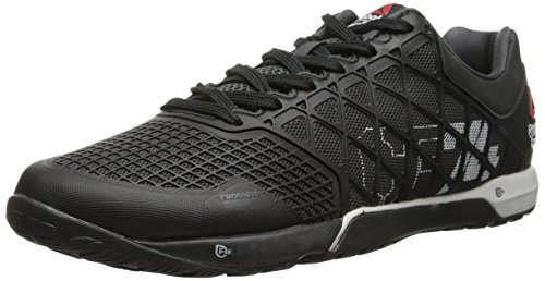Reebok Women's Crossfit Nano 4.0 Training Shoe, Black/Gravel/Steel, 10 M US