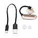 KOBWA Bluetooth Headphones,Portable Mini Super Long Time Standby Earphone V4.1+EDR Wireless Sports Stereo Eearbus In-Ear Noise Cancelling Headset for Gym/Driving/Office/Outdoor Activities