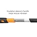 Fiskars Pro IsoCore Sledge Hammer for Demolition, Extra Large Wedged Driving Face, Shock Control System, 8lbs, 36 in