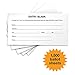 Excello Global Products 1500 Entry Forms - Includes 15 Blank Raffle Ticket Pads - (White) - GPP-0021