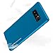 Galaxy Note 8 Case with Free Screen Protector, [Shockproof] GOOSPERY i-Jelly TPU Case [Thin and Slim] Flexible Bumper Cover for Samsung GalaxyNote8 - Metallic Blue, NT8-IJEL/SP-BLU
