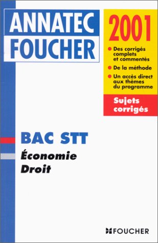 Économie, droit, bac STT