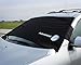 Delk Polarshield Winter Snow Car Wind Proof Windshield Cover with Security Panels Standard Size
