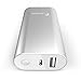 iPhone Battery, i-Blason Aero 5200 mAh Ultra Compact External Battery Portable USB Charger Power Bank - Intelli-Charge Wide Compatibility, Fast Charging, High Capacity - For Apple iPhone 6 Plus 5s 5c 5 Samsung Galaxy S5 S4 Active Mini, Note 3 4 Pro Edge, LG G3 G2, Nexus 6 5 4, HTC One M8, MOTO X X+1, PS Vita and More (Silver)