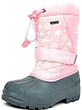 ARCTIV8 KPOLE New Kids Casual Everyday Faux Fur Lining Padded Insole Zip Up Winter Outdoor Snow Skii Boots