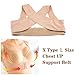 AKStore Personal Posture Corrector,Chest Brace Up Prevent Chest Sagging And Humpback Correct Posture Corset Bra X Strap Vest for Female/Women Large