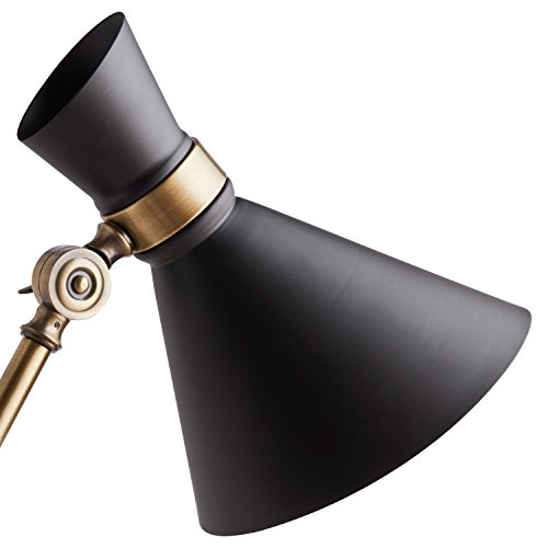 Amazon Brand Rivet MidCentury Modern Curved Task Floor Lamp With