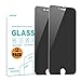 pehael Privacy Screen Protector, Anti Spy Tempered Glass, 2.5D Curve Edge, Compatible with iPhone iPhone [2-Pack](6 inch)