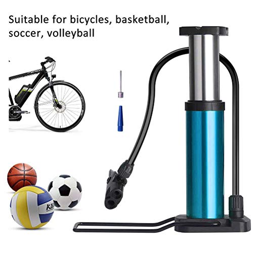 image for DSYEES Bike Pump Mini Bike Floor Pump Foot Activated Bicycle Pump Port