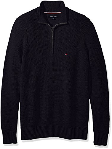 Tommy Hilfiger Men's Big and Tall 1/4 Zip Mockneck