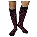 REXX 6 Pairs Women's Knee-high Graduated Support Anti-Fatigue 8-15mmHg Compression Socks (6W8-Pack6)
