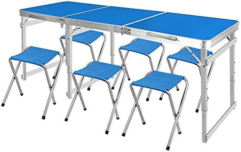 1 8m Folding Camping Table Portable Outdoor Picnic Table With