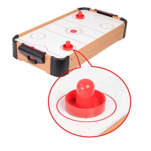 LZYMSZ Home Standard Air Hockey,6 Sets Light Weight Air Hockey Replacement Pucks and Slider Pusher for Game Tables Equipment(Small/Medium/Large Size)