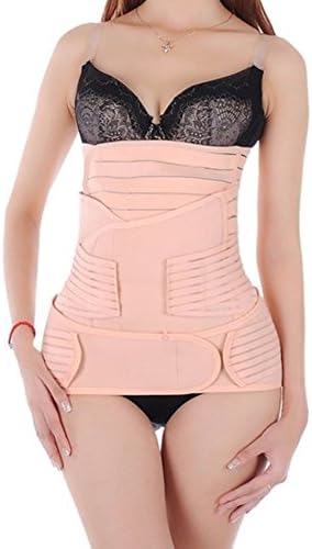 Postpartum Belly Wrap,Kosnail 3 in 1 Belly Bandit Post Pregnancy Tummy Wrap Belly Wrap Postnatal Recoery Support Girdle Belly for Women and Maternity