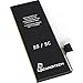 SCANDITECH Battery Model iP5S-5C - with Adhesive & Instructions (no Tools) - New 1550 mAh 0 Cycle Replacement Battery - Repair Your Phone in 15 min - 1 Year Warranty