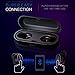 Wireless Earbuds True Bluetooth Headphones - Mini TWS In-Ear Earphones with Portable Charging Case and Built-in Microphone, Sweatproof Sports Earpiece for Cell Phone, Tablets, Laptop and More