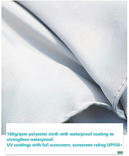 CCLLA Outdoor Sonnenschirme Sonnenschirme Garden Patio Tischschirm mit Neigung und Kurbel, perfekt für Outdoor Yard… – Bild 7