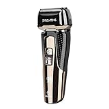 MOOSOO Electric Razor for Men Electric Shaver with Upgraded Autosensing Motor/Pop-Up Beard Trimmer / 800mAh Rechargable / 60min-runtime Wet Dry Black (G3 Model - 2019 Upgraded Version)