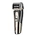 MOOSOO Electric Razor for Men Electric Shaver with Upgraded Autosensing Motor/Pop-Up Beard Trimmer / 800mAh Rechargable / 60min-runtime Wet Dry Black (G3 Model - 2019 Upgraded Version)