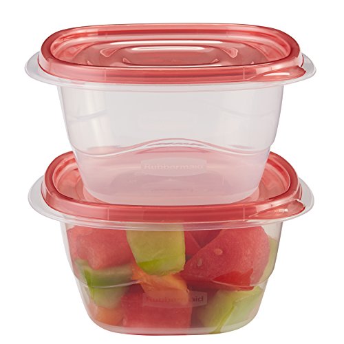 UPC 071691231264, Rubbermaid TakeAlongs 5.2 Cup Deep Square Food Storage Container, 2 Pack