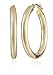 Amazon Collection 14k Yellow Gold Hoop Earrings (1