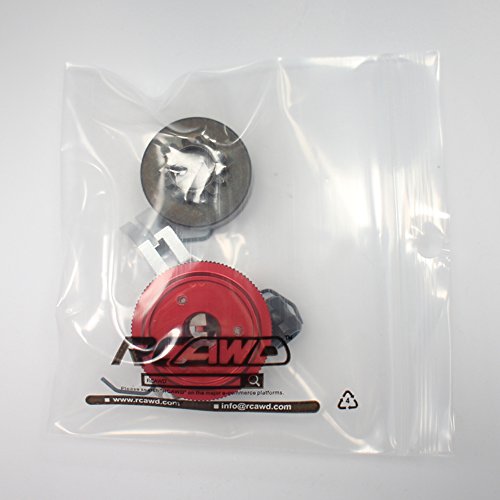 HobbyCrawler Clutch Bell Bearings 1/8 Scale Flywheel Assembly Kit Springs 14T Gear Nitro 21-28 Engine Parts for Redcat Racing HPI Avalanche XTR Hurricane XTR HSP RC Car (Red)