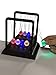Think Stores Newton's Multi-Color Light Up Cradle with LED Glass Balls and Mirror for Desktops