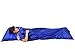 Marycrafts Blue Artificial Silk Single Sleeping Bag Liner 210x90cm