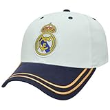 Rhinox Real Madrid CF Two Tone Sun Buckle Soccer Spain Gorra Hat Cap La Liga