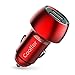 USB Car Charger,Coolfor 36W Dual Fast Car Charger Adapter Compatible with iPhone 11/Xs/Xs max/Xr/X/8/7/6/5,iPad Pro/Air/Mini/,Samsung Galaxy S10/S9/S9+/S8/S7,Note 9/Note8,LG,Pixel and More,Red