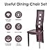 Giantex Set of 4 Dining Chairs, Heavy Duty Iron Frame, Ergonomic Curved Backrest, High Back Elastic Seat Home Furniture, Ideal for Dining Room, Kitchen and Restaurant, Home Chair Set
