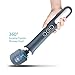 MANFLY Rechargeable Electric Massage Stick, with 10 Vibrate Modes & 5 Powerful Speeds, Gray