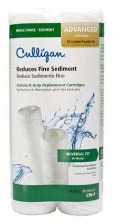 2 / Pack of Culligan CW-F Sediment Water Filter 10 Micron